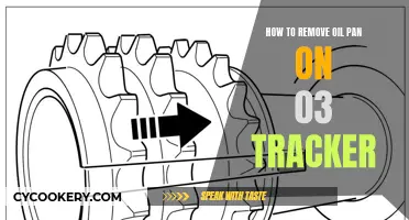 Removing Oil Pan on 03 Tracker: Step-by-Step Guide