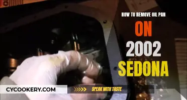 Removing Oil Pan on 2002 Sedona: Step-by-Step Guide