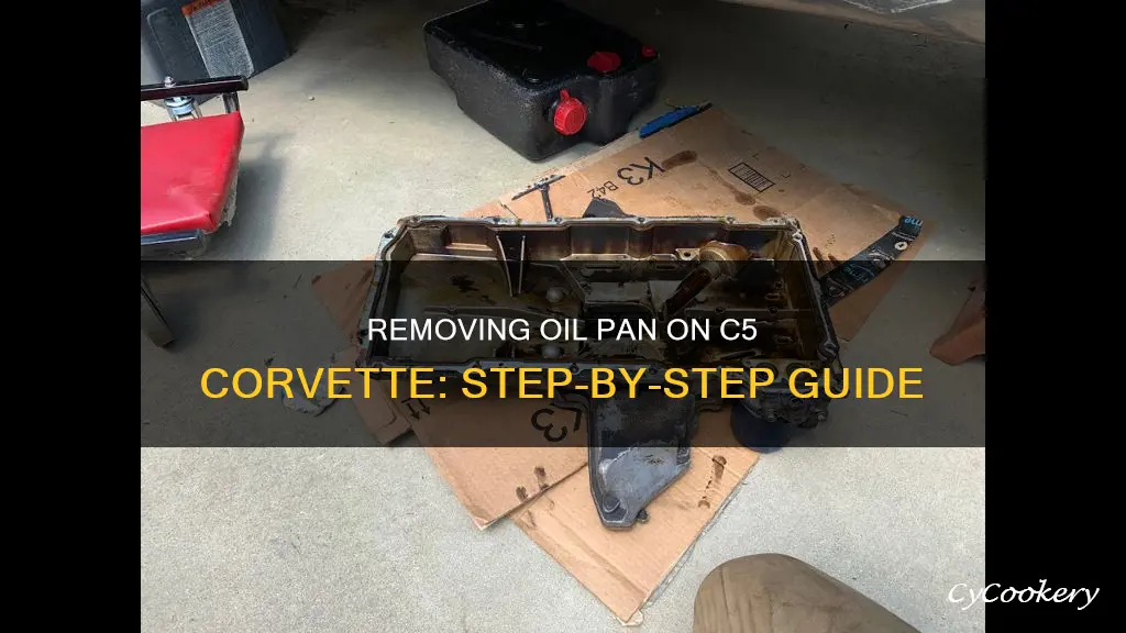 how to remove oil pan on c5 corvette