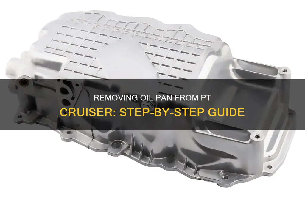 how to remove oil pan pt cruiser