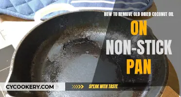 Removing Old Coconut Oil from Non-Stick Pans