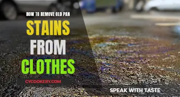 Erase Stubborn Stains: Old Pan Marks on Clothes