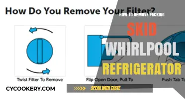 Easy Steps to Remove Packing Skid from Whirlpool Refrigerator
