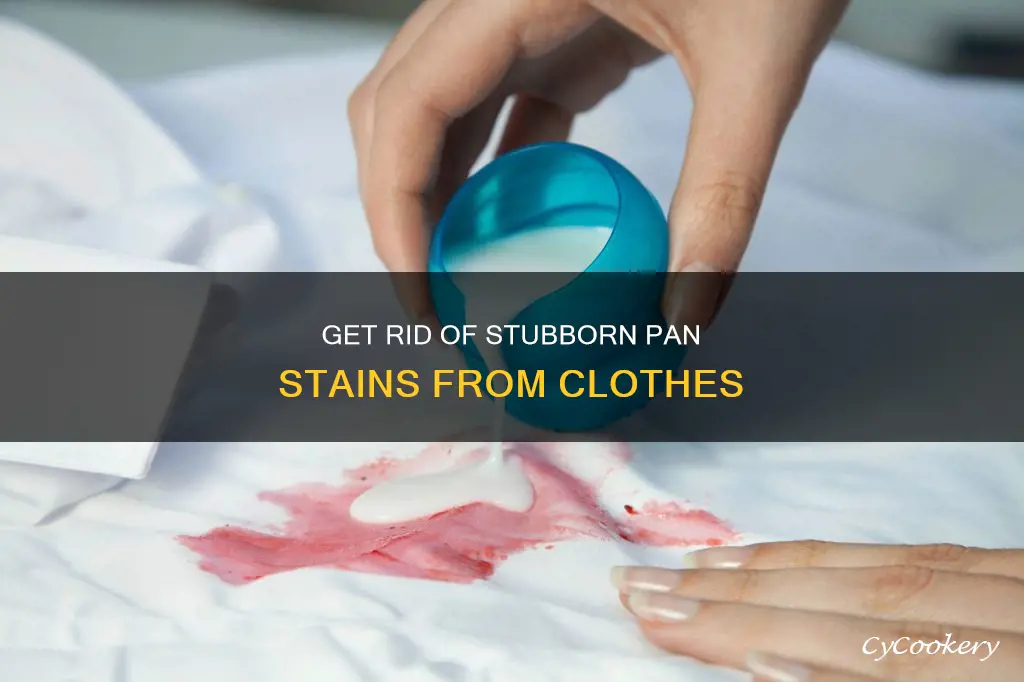 how to remove pan daag from clothes