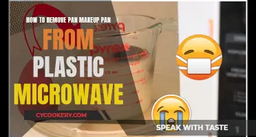 Microwaving Pans: Removing Makeup Stains from Plastic Microwave