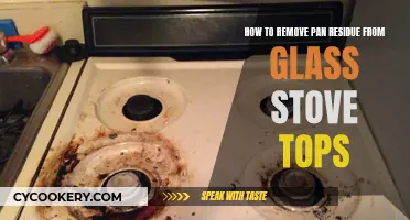 Cleaning Glass Stove Tops: Removing Pan Residue