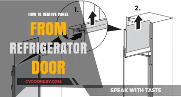 Easy Steps to Remove a Panel from Your Refrigerator Door