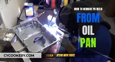 Removing PB Weld: Oil Pan Maintenance 101