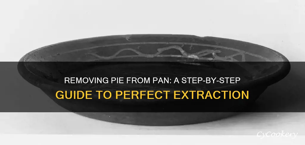 how to remove pie from pan