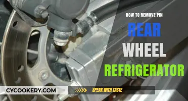 Easy Steps to Remove Pin Rear Wheel Refrigerator Safely