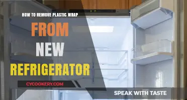 Unwrapping Your New Fridge: A Step-by-Step Guide to Removing Plastic Wrap