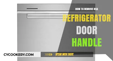 Easy Steps to Remove Your RCA Refrigerator Door Handle