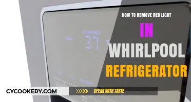 Solving the Red Light Issue in Your Whirlpool Fridge: A Simple Guide