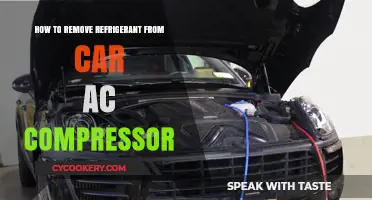 Safely Removing Refrigerant from Your Car's AC Compressor: A Step-by-Step Guide