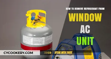Safely Removing Refrigerant from Your Window AC Unit: A Guide