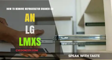 Easy Guide to Removing Your LG LMXS Refrigerator Drawer