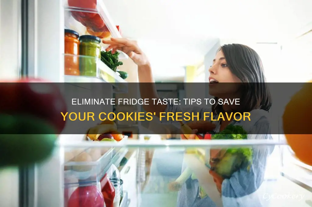 how to remove refrigerator flavor from cookies
