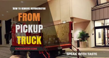 Easy Steps to Safely Remove a Refrigerator from Your Pickup Truck