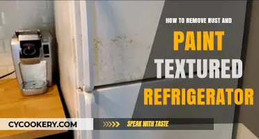 Revive Your Fridge: A Guide to Removing Rust and Painting Textured Surfaces