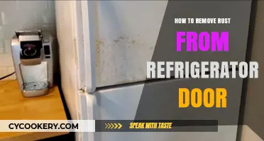 Effective Ways to Remove Rust from Your Refrigerator Door Easily
