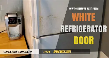 Effective Rust Removal Tips for Your White Refrigerator Door