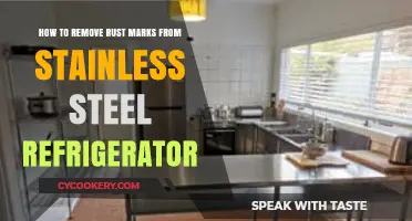 Stainless Steel Rescue: Erasing Rust Marks from Your Fridge