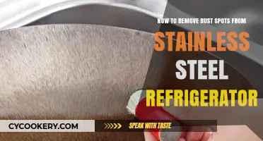 Effective Ways to Remove Rust Spots from Stainless Steel Fridges