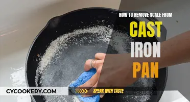 Cast Iron Pan Revival: Removing Stubborn Scale