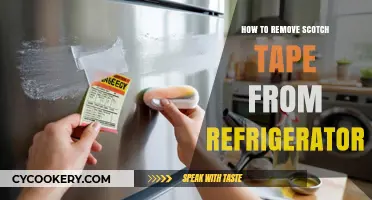 Easy Steps to Remove Scotch Tape Residue from Your Fridge