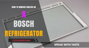 Uninstalling Shelves in Your Bosch Fridge: A Simple Guide