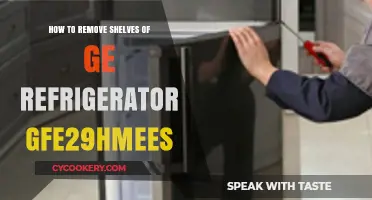 Effortlessly Remove Shelves from Your GE Refrigerator GFE29HMEES: A Step-by-Step Guide