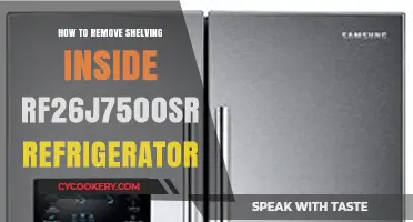 Removing Shelving in Your RF26J7500SR Refrigerator: A Step-by-Step Guide