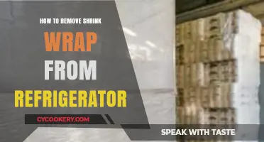 Easy Steps to Safely Remove Shrink Wrap from Your Refrigerator