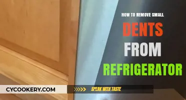 Quick Fixes: Removing Small Dents from Your Refrigerator Easily