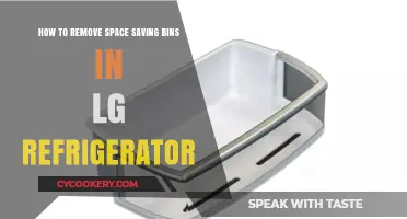 Efficiently Reclaim Space: Removing Space-Saving Bins in LG Refrigerators