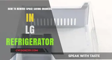 Efficiently Removing Space-Saving Drawers from Your LG Refrigerator