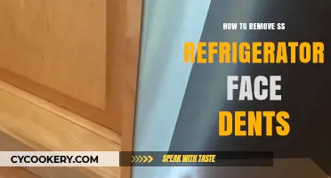 Quick Fixes: Removing Dents from Your Stainless Steel Fridge Face