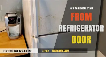 Effective Tips to Remove Stains from Your Refrigerator Door Easily