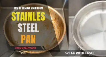 Stainless Steel Savior: Removing Stains from Your Pan