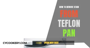 Erase Stains from Your Teflon Pan: Quick Guide