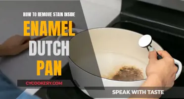 Enamel Dutch Pan: Removing Stubborn Stains