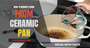 Ceramic Pan Care: Removing Stains and Restoring Shine