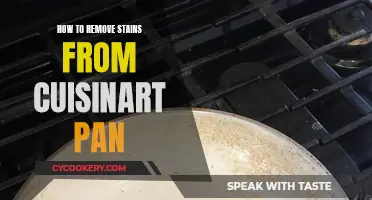 Effective Ways to Remove Stains from Your Cuisinart Pan