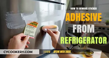 Easy Tips to Remove Sticker Adhesive from Your Refrigerator