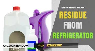 Effective Ways to Remove Sticker Residue from Your Refrigerator