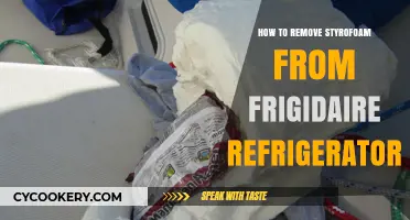 Easy Steps to Remove Styrofoam from Your Frigidaire Refrigerator