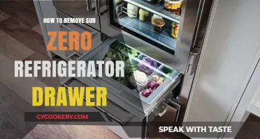 Easy Steps to Remove Your Sub-Zero Refrigerator Drawer Safely