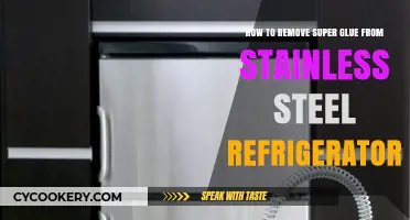 Easy Methods to Remove Super Glue from Stainless Steel Refrigerators