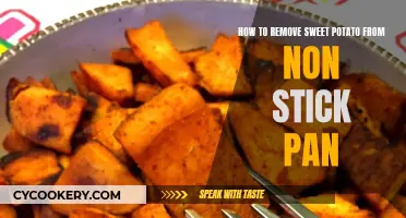 Removing Sweet Potato Stains from Non-Stick Pans