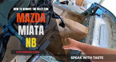 Removing Your Mazda Miata NB's Belly Pan